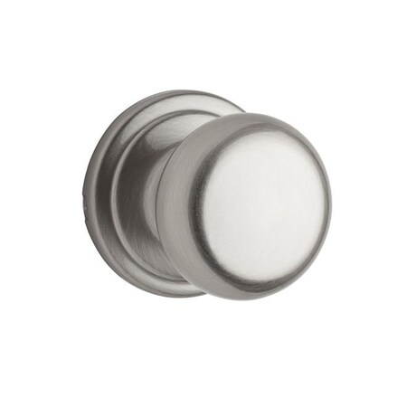 Kwikset Hancock Knob Interior Dummy Handleset Trim, Satin Nickel 968H-15GC